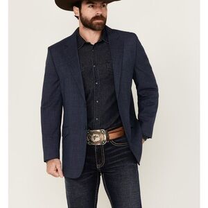 Men's Classic Blue Blazer